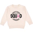 thumbnail image 2 of Inktastic Breast Cancer Support Squad Toddler Sweatshirt, 2 of 4