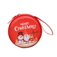 thumbnail image 3 of Monedero navideño, mini cartera de dibujos animados, monedero compacto y moderno para monedas, pequeño para joyas y baratijas, ideal para fiestas Ciervo muñeco de nieve anciano, 3 of 8
