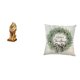 thumbnail image 1 of Majestuoso adorno de escultura de león y funda de almohada navideña para oficina, hogar, estantería, sofá, coche, regalo decorativo de interior., 1 of 8