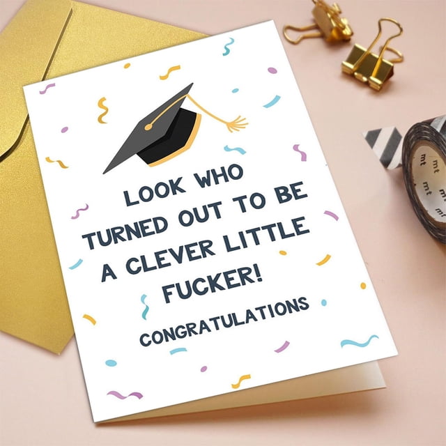 Greeting Card Set,Blank Card,Note Card,Folded Card,Decorative Card,Stationery Card,Paper Card,Handmade Card,Writing Card普通产品 -> Home & Garden -> 家居装饰 -> Greeting Card 贺卡Funny Fish Graduation Card Fi
