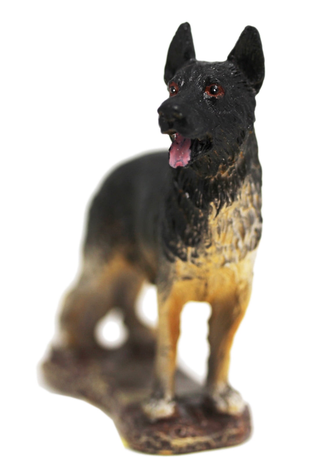 Decorative Mini Dog Statue Figurine German Shepherd
