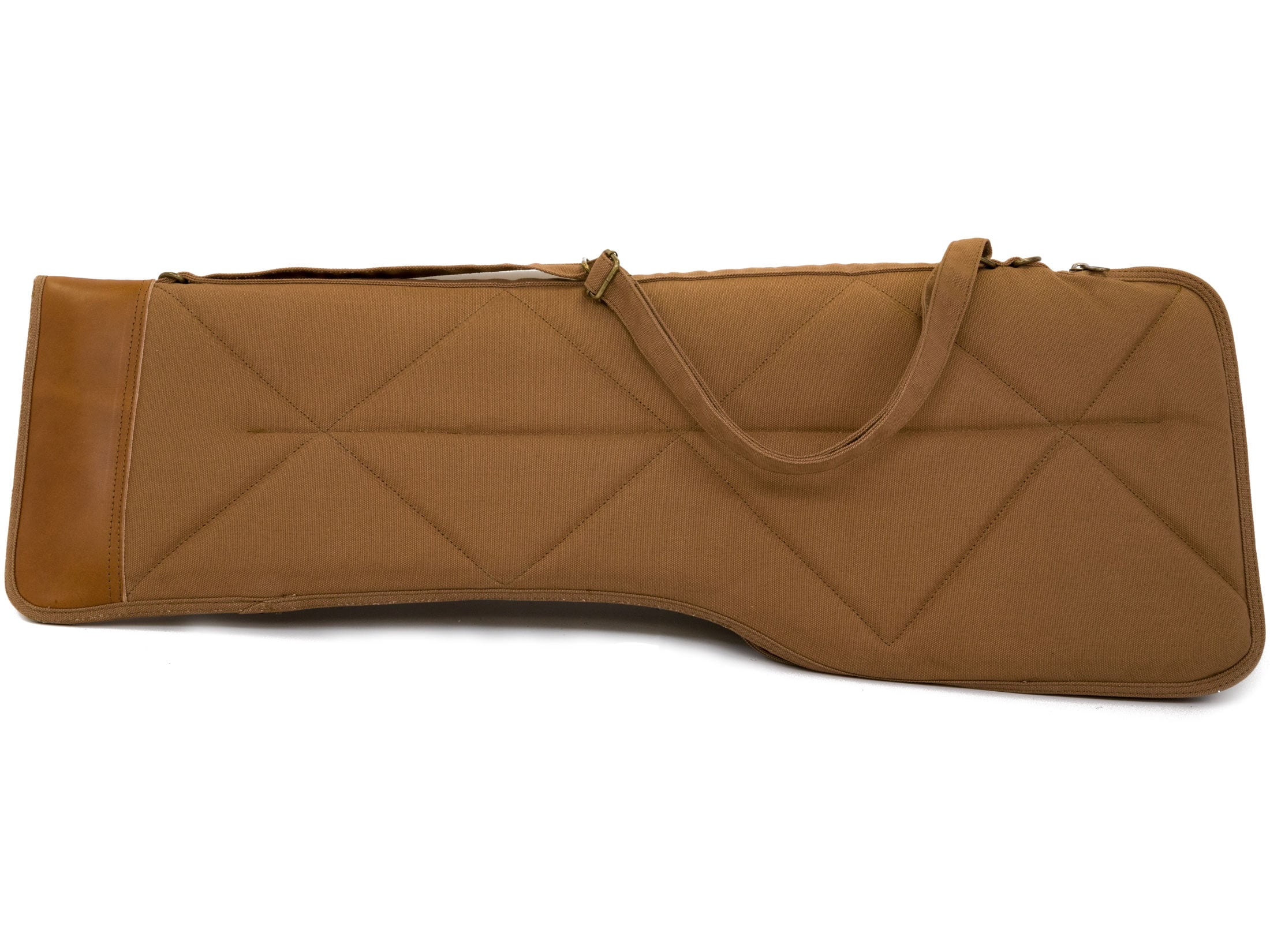 MidwayUSA Deluxe Cotton Canvas Takedown Shotgun Case 32" Dark Khaki