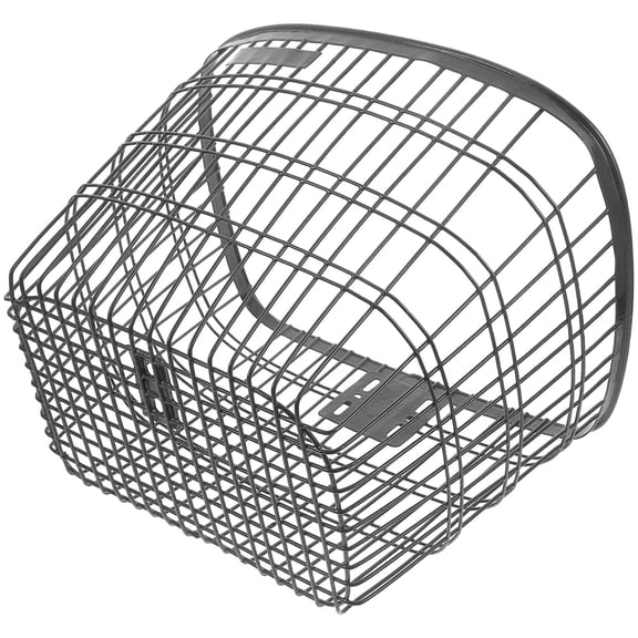 WHAMVOX  Bike Baskets for Girls Front Bicycle Cycling Organizer Black