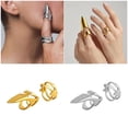 thumbnail image 2 of Osdhezcn Pack of 2 Stylish Nail Art Rings Claw Shape Finger Accessory Open Nail Rings, 2 of 8