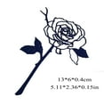 thumbnail image 3 of Pedty 1*Bookmark,Rose Flower Metal Bookmark Stainless Steel Valentine's Day Metal Bookmark Gift, 3 of 3