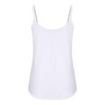 thumbnail image 5 of Naughtyhood Women Summer Tank Tops,Women Summer Fashion Casual Sleeveless Round-Neck Solid Tank Tops Blouse Singlet,Women's Tank Top,White,L, 5 of 6