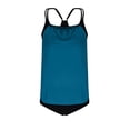 thumbnail image 2 of Nfurl Tankini Swimsuits for Women with Boyshorts Tummy Control Modest Tankini Bathing Suits 2 Piece Ladies Swimwear Summer Vacation Blue,Size S, 2 of 5