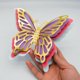 thumbnail image 3 of Calcomanías adhesiv mariposa, 2 uds papel tapiz removible capa decoración de pared de mariposa para jardín, habitación de , púrpura Violeta Colco Pegatinas de pared, 3 of 8