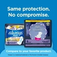 thumbnail image 6 of Equate Overnight Maxi Pads with Flexi-Wings, Extra Heavy Overnight Absorbency, Size 5, 36 Count, 6 of 12