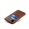 thumbnail image 2 of Jiahe Cover for iPhone 12 Pro Max, Wallet Case with Card Holder,Slim Lightweight Shockproof Premium PU Leather Anti-Scratch Card Slots Case Cover, brown, 2 of 3