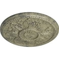 thumbnail image 3 of Ekena Millwork 18"OD x 1 3/4"P Edinburgh Ceiling Medallion (Fits Canopies up to 5 1/4"), Hand-Painted Castle Stone Crackle, 3 of 6