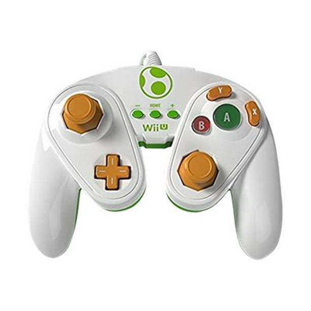 PDP FIGHT PAD YOSHI Gamepad wired for Nintendo Wii, Nintendo Wii