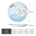 thumbnail image 4 of Lsque Sanrio Pattern Ceramic Decorative Plate Decorative Plates with Display Stand Personalized Porcelain Plate Ceramic Ornaments for Wall Hanging Decoration-6in, 4 of 6