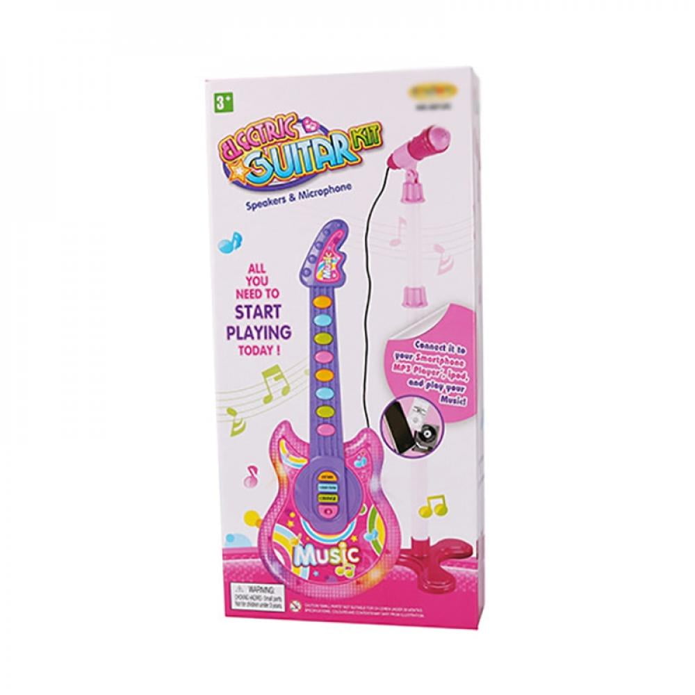 Kids Guitar Electric Musical Toy Baby Toddler Play Music Educational NineGu lskn 
