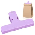 thumbnail image 3 of Clearance Sale! 1PC Magnetic Document Clamp, Metal Long Tail Clip for Paper & Receipts, ABS, for Office & Home, (10x6cm, Purple), 3 of 8