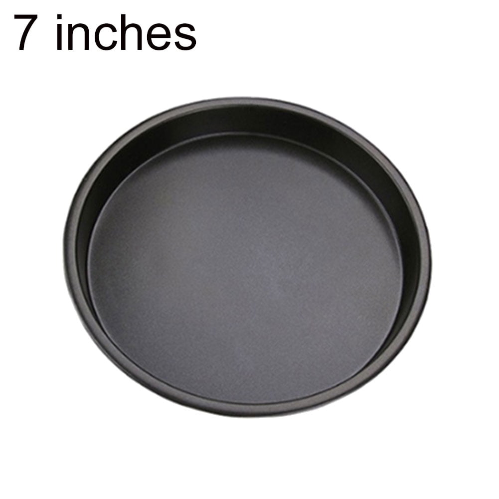 6 inch Non-Stick Pizza Pan Carbon Steel Pizza Plate Baking Tray Mold Tools 