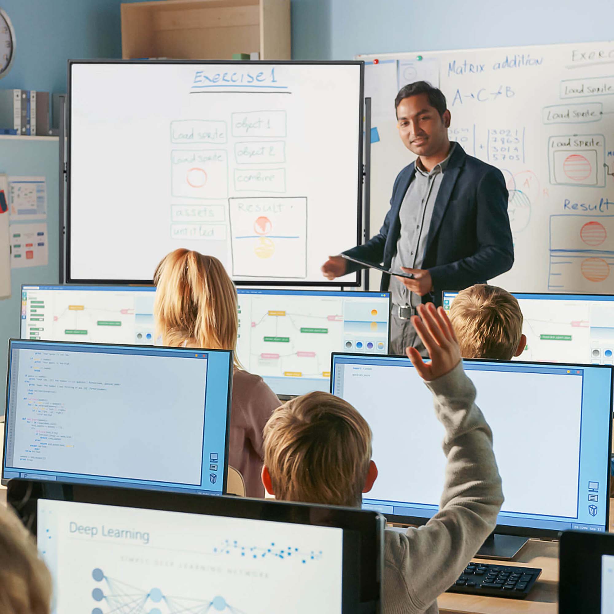 Costway 48x36 Mobile Double-Sided Reversible Whiteboard photo 4