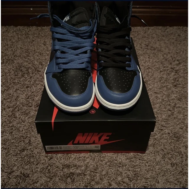 Size 10.5 - Jo r-dan 1 Retro OG High Dark Marina Blue