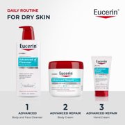 Eucerin Advanced Repair Body Cream for Dry Skin, 16 oz Jar