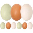 thumbnail image 1 of Shisuyan Simulation Eggs For Game Props 9Pcs 2.4x1.6in, 1 of 8
