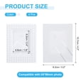 thumbnail image 2 of Uxcell 1.8 x 2.4 inch Picture Frame, 4Pcs Mini Plastic Photo Frame, White, 2 of 7