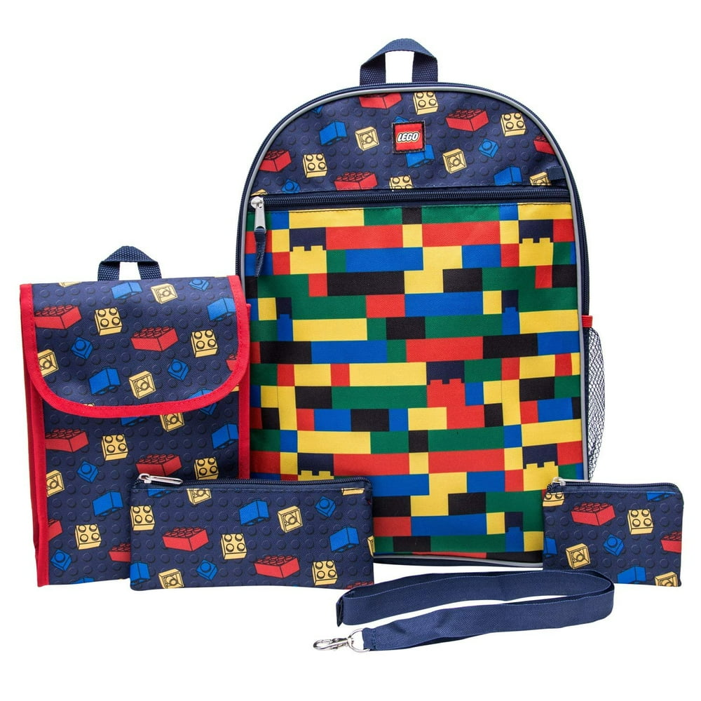 LEGO LEGO Classic Backpack Combo Set Lego Boys' 5 Piece Backpack