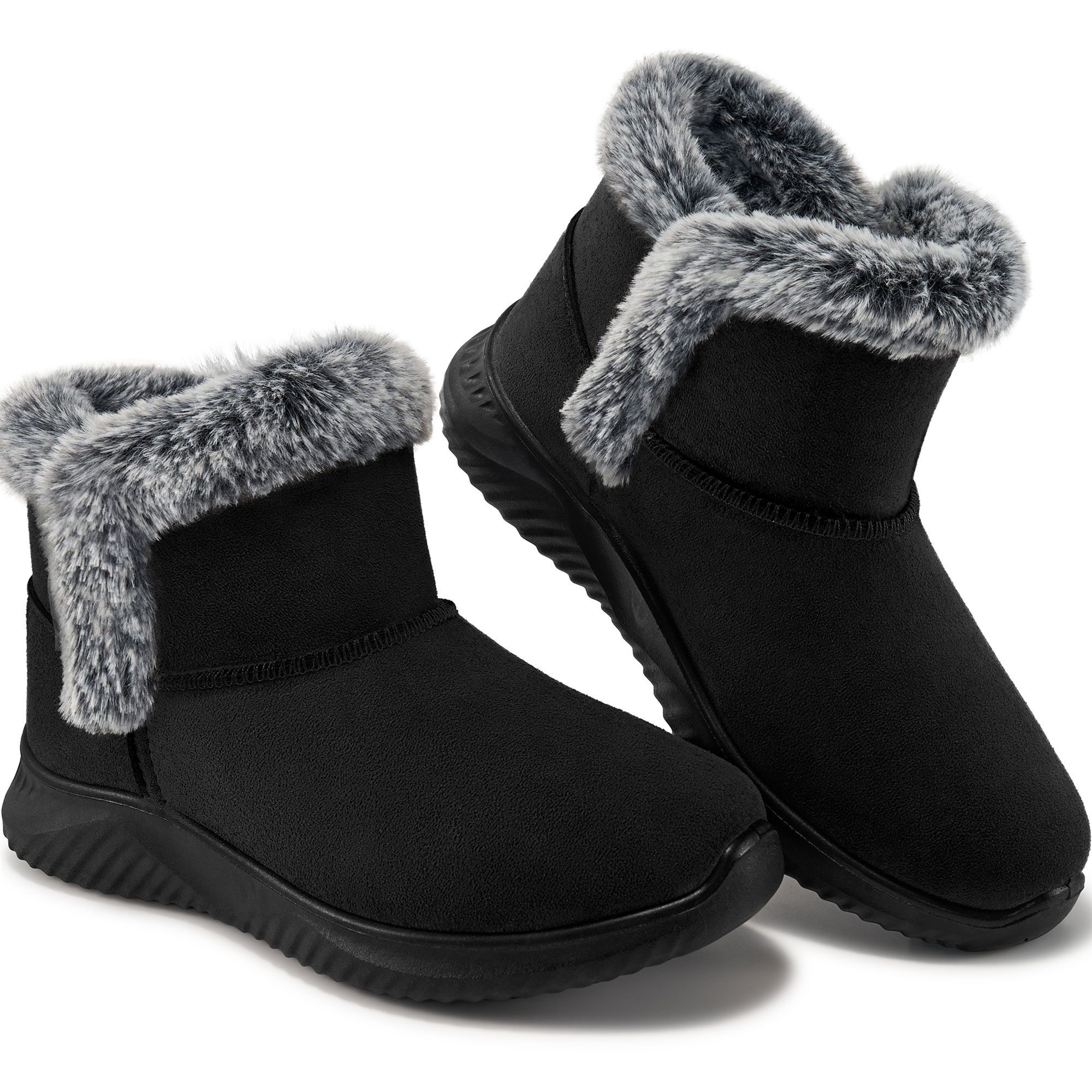 Ecetana Women's Slip-On Suede Winter Boot photo 1