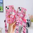 thumbnail image 2 of Funda De Gatito Para OPPO A17 A57 2022 A54 A16 A15 A5 A7 A8 A52 Reno7 4G Realme C21Y C25Y C35 Para Teléfono + Cordón + Soporte De Dibujos Animados Lindo Suave TPU Doraemon Cubierta Trasera, 2 of 4