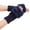 013_Blue, variant on Women's Gloves Mittens Women'S Solid Color Heart Pattern Missing Half Finger Warm Knit Gloves, Women's Accessories Gloves Mittens