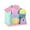 F, variant on sunsanly Simulation Doll House Music And Light 3D Folding Early Education Entertainment Baby Pretend Toy Cooking Coffee House Toy Baby Products