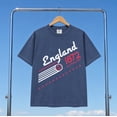 thumbnail image 4 of England Football T-Shirt, Retro 90s UK World Soccer Team Graphic Tee, 4 of 7