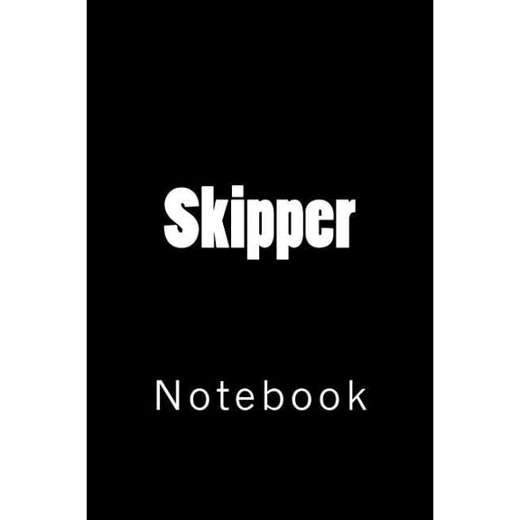 Skipper: Notebook (Paperback)