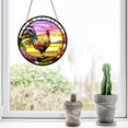 thumbnail image 5 of AatoeaX Elegant Rooster Window Decor: Sunset Backdrop, Transparent Acrylic, Hanging Art for Home, Farmhouse - Themed Spaces & Kitchen Decor, 5 of 7