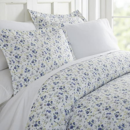 Noble Linens Premium Ultra Soft 3 Piece Blossoms Print Duvet Cover