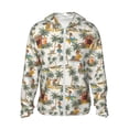 thumbnail image 2 of Lsque Hawaiian Style UPF 50+ Lightweight Sun Protection Men's Women's Long Sleeve Shirt, Hoodie Performance -X-Large, 2 of 9