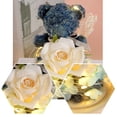 thumbnail image 3 of Ramo de rosas envuelto en vidrio, regalo perfecto para Tanabata o el día de San Valentín, una deliciosa sorpresa para tu novia que florece por siempre, 3 of 8