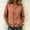 Orange, variant on Casual Summer Shirts Crew Neck 3/4 Length Sleeve Cotton Linen Floral Print Button Down Spring Green Women Summer Tops XXL