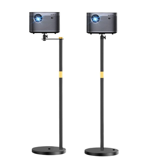 Hvaying Soporte Para Proyector Sofá Giratorio 360 Contra La Pared Soporte Oculto Altura Ajustable Mini Montaje En Pared Para Techo Soporte De Montaje Para Proyector Compatible Con Cámara Dvr Vlog De V