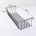 thumbnail image 6 of CoudarTitie Hanging Wire Basket Iron Pegboard Wire Basket for Bathroom Dormitory Balcony black, 6 of 9