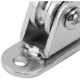 thumbnail image 2 of piezas de bloque de polea pequeño de acero inoxidable silencioso Polea Cilíndrica de Pared Polea Fija para Equipo de Bricolaje Puerta Corrediza Cuerda Corrediza, 2 of 5