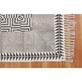 thumbnail image 5 of Casavani Outdoor Yoga Flat Weave Geometric Rug,Beige 9x12Ft, 5 of 6
