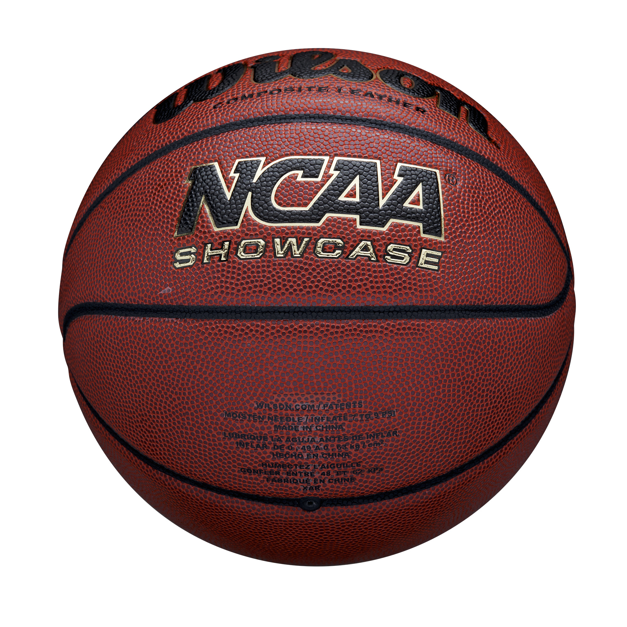 Wilson NCAA Showcase Basketball, Size 7, Brown photo 5