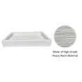 thumbnail image 4 of Mandarin Resin Soap Dish - Bathroom Shower Bar Holder Tray Saver for Sink, Wall, or Counter - Bath Decor and Sponge Container, 4 of 5