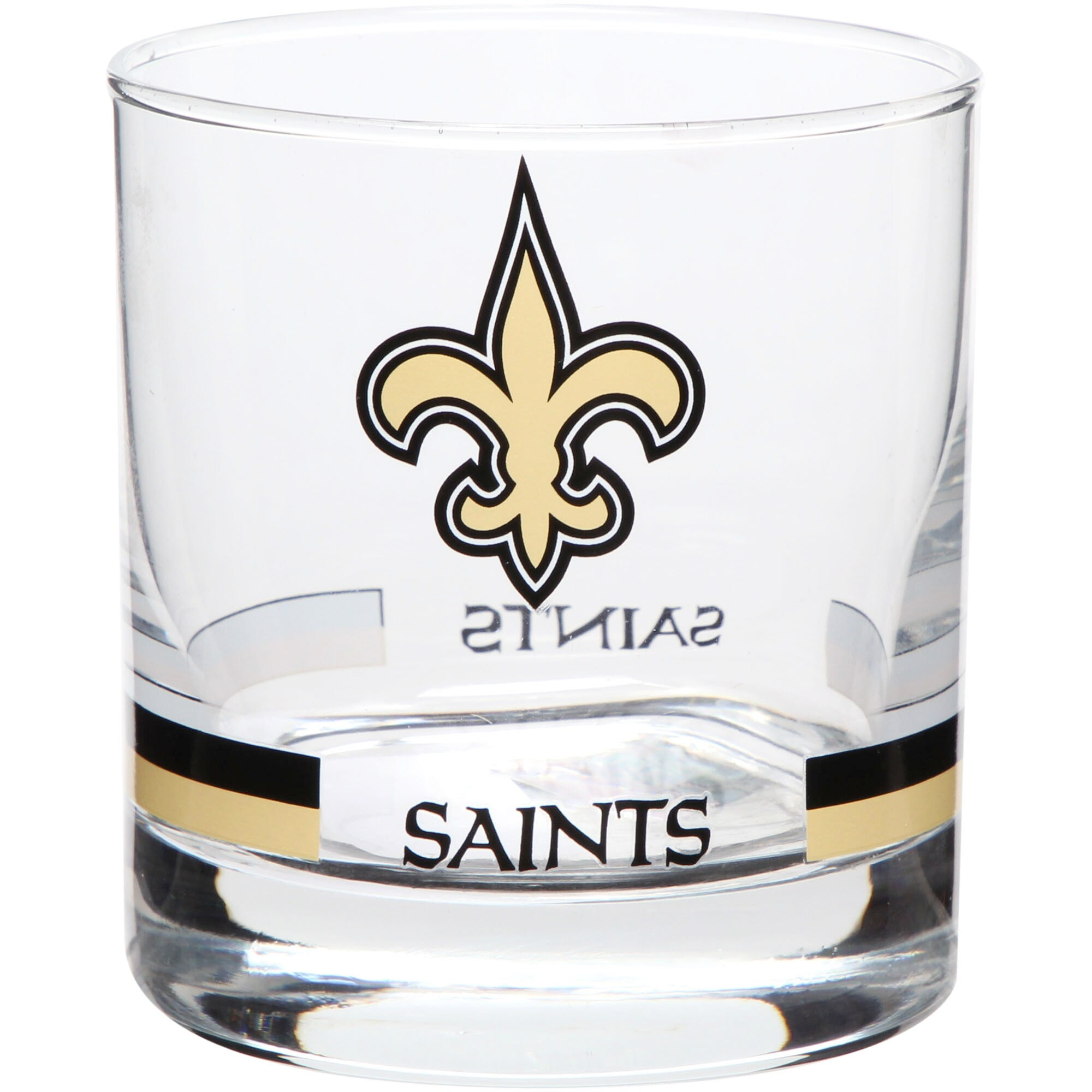 The Memory Company Green Bay Packers All-Over Print Rocks Glass 10oz