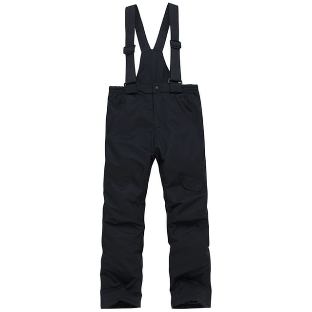 Pantalons de ski d'Hiver Imperméables Pantalons de Randonnée Neige Épais Chauds Pantalons d'Hiver Isolation Anti-Froid Enfants Garçons et Filles