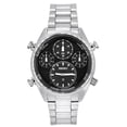 thumbnail image 1 of Seiko Prospex Speedtimer Chronograph Stainless Steel Black Dial Solar SFJ003P1 100M Men's Watch, 1 of 1