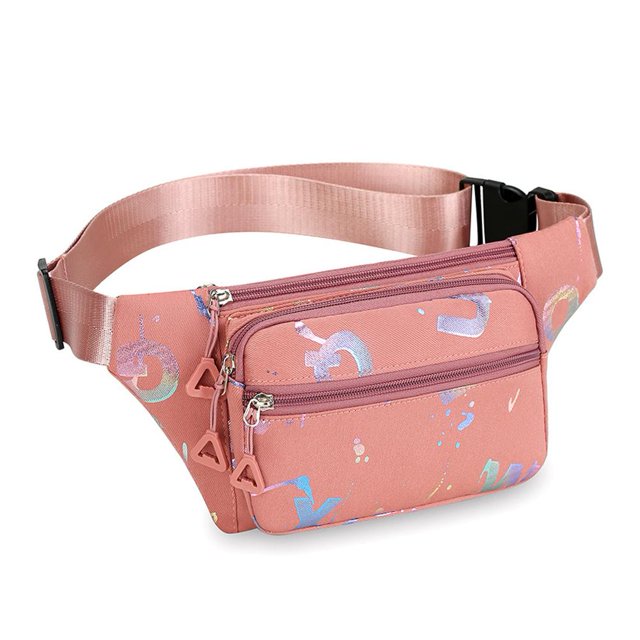 Large Capacity Women's Waist Bag Large -Cap Chest Bag Sports Wallet Mobile Running Outdoor