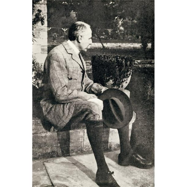 Design Pics DPI1877749 Sir Edward William Elgar 1857-1934 Compositeur Anglais à Partir de Quelques Souvenirs de Mary Anderson de Navarro Imprimé sur Affiche de Londres 1936, 11 x 18