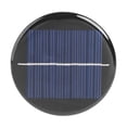 thumbnail image 1 of 1/2 Uds 60mm 0,28 W 5V tablero de Panel Solar redondo cargador de celda de batería de banco de energía DIY Ehuebsd  Libre de BPA, 1 of 9