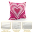 thumbnail image 4 of YINGXI  Aesthetic Pillow Covers Decorative Throw Pillowcase Square Couch Cushion Cover for Home Decor Sofa Living Room Bed Car Sofa 20x20in, 4 of 5